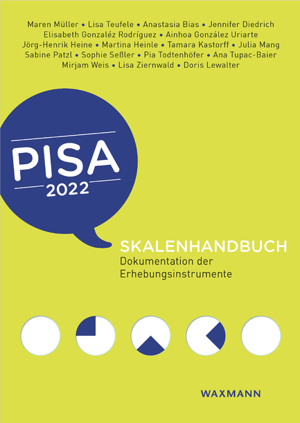 Titelseite zum Skalenhandbuch PISA  (Programme for international Student Assessment) 2022. Dokumentation der Erhebungsinstrumente