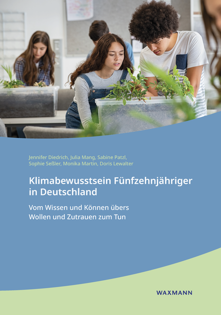 Deckblatt zu Klimabewusstsein Fünfzehnjähriger in Deutschland. Ergebnisse aus PISA 2022